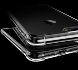 Apple iPhone 8 Plus Kılıf Zore Nitro Anti Shock Silikon Renksiz