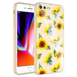 Apple iPhone 8 Plus Kılıf Kamera Korumalı Desenli Sert Silikon Zore Epoksi Kapak NO2