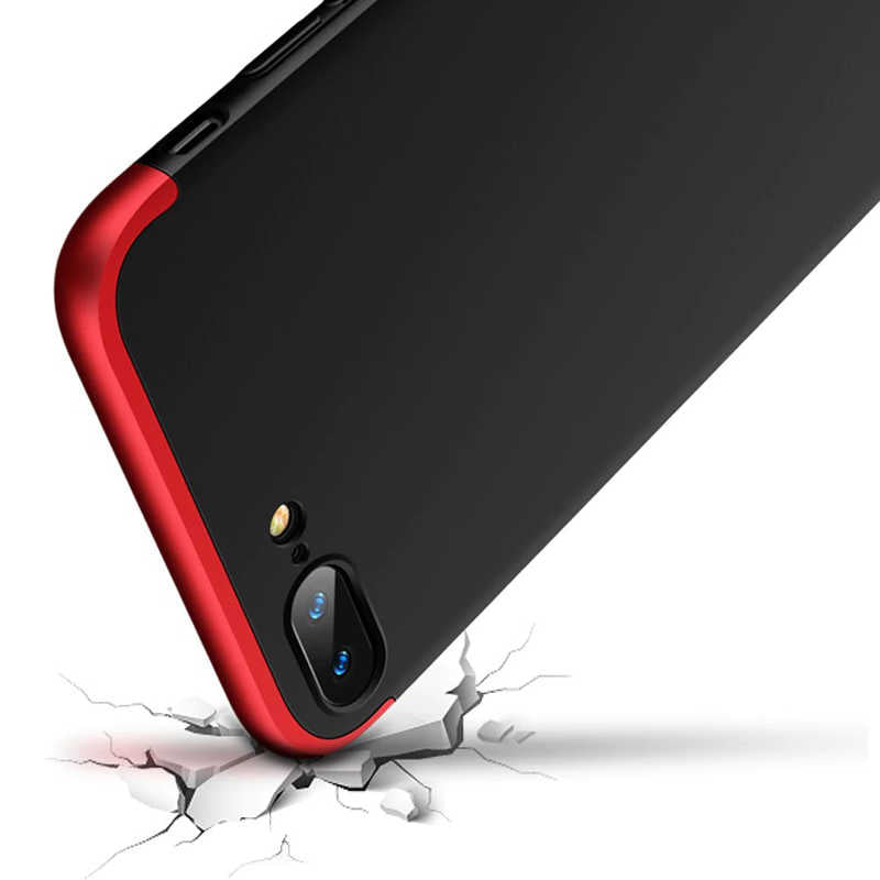 Apple iPhone 8 Plus Kılıf Zore Ays Kapak Gold