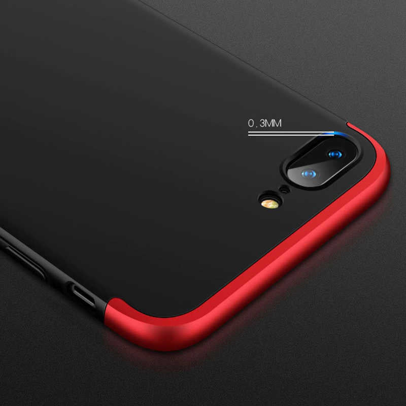 Apple iPhone 8 Plus Kılıf Zore Ays Kapak Rose Gold