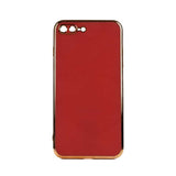 Apple iPhone 8 Plus Kılıf Zore Bark Kapak Kahverengi