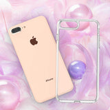 Apple iPhone 8 Plus Kılıf Zore Coss Kapak Renksiz