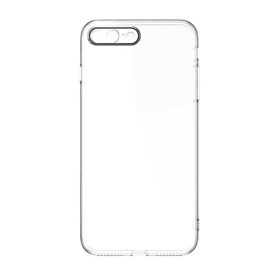 Apple iPhone 8 Plus Kılıf Zore Fizy Kapak Renksiz