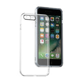 Apple iPhone 8 Plus Kılıf Zore Fizy Kapak Renksiz
