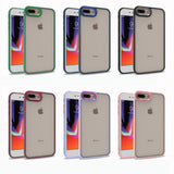 Apple iPhone 8 Plus Kılıf Zore Flora Kapak Kırmızı