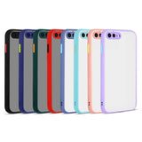 Apple iPhone 8 Plus Kılıf Zore Hux Kapak Mor