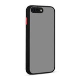 Apple iPhone 8 Plus Kılıf Zore Hux Kapak Siyah