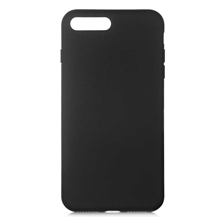 Apple iPhone 8 Plus Kılıf Zore LSR Lansman Kapak Siyah