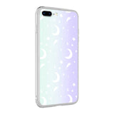 Apple iPhone 8 Plus Kılıf Zore M-Blue Desenli Kapak Zebra No1