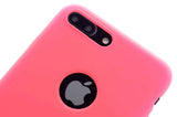 Apple iPhone 8 Plus Kılıf Zore Premier Silikon Kapak Saks Mavi