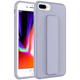 Apple iPhone 8 Plus Kılıf Zore Qstand Kapak Lacivert