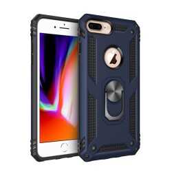 Apple iPhone 8 Plus Kılıf Zore Vega Kapak Kırmızı