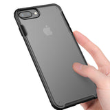 Apple iPhone 8 Plus Kılıf Zore Volks Kapak Siyah