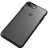 Apple iPhone 8 Plus Kılıf Zore Volks Kapak Siyah