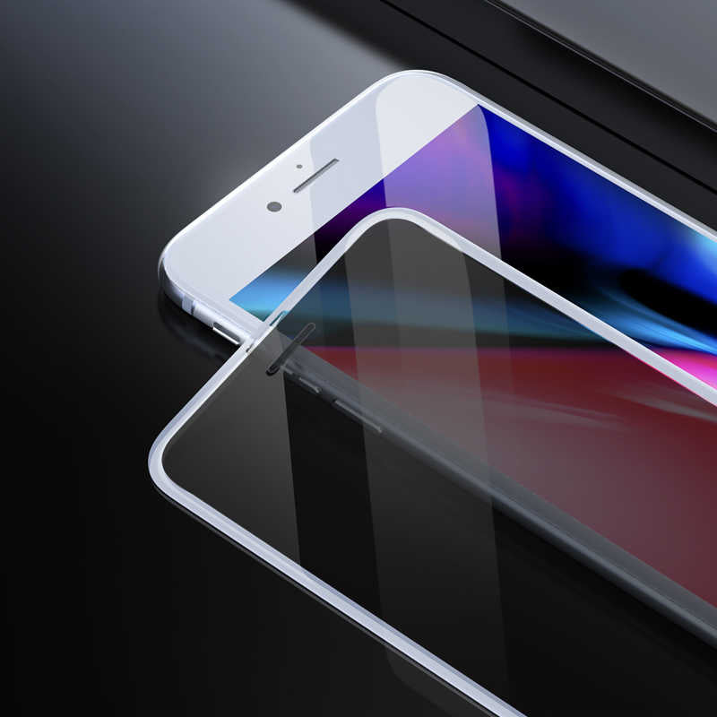 Apple iPhone 8 Plus Zore Anti-Dust Privacy Temperli Koruyucu Siyah