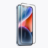 Apple iPhone 8 Plus Zore Darbeye Dayanıklı Anti Statik Temperli Cam Ekran Koruyucu Siyah