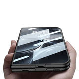 Apple iPhone Duo Kılıf Kıpta KPT-03 Sert PC Kapak Gümüş