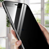 Apple iPhone SE 2020 Davin 5D Privacy Cam Ekran Koruyucu Siyah