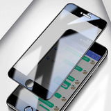Apple iPhone SE 2020 Davin 5D Privacy Cam Ekran Koruyucu Siyah