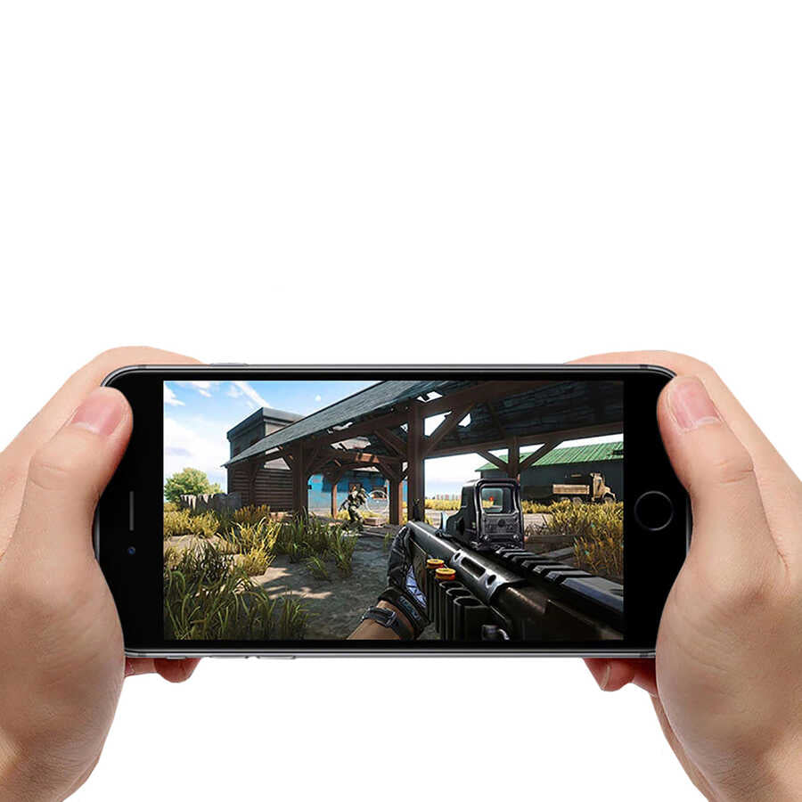 Apple iPhone SE 2020 Davin 5D Privacy Cam Ekran Koruyucu Siyah
