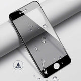 Apple iPhone SE 2020 Davin 5D Privacy Cam Ekran Koruyucu Siyah