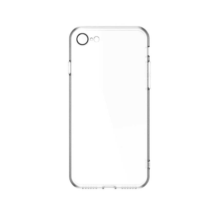 Apple iPhone SE 2020 Kılıf Zore Fizy Kapak Renksiz