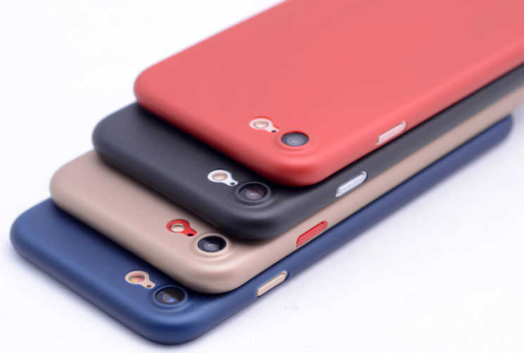 Apple iPhone SE 2022 Kılıf Zore 1.Kalite PP Silikon Kırmızı