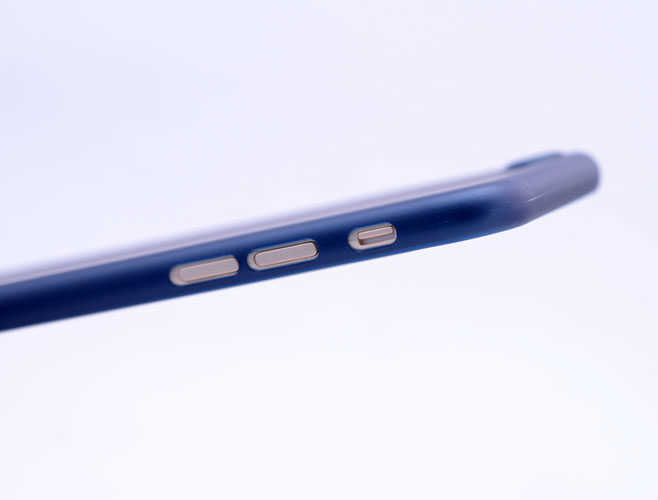 Apple iPhone SE 2022 Kılıf Zore 1.Kalite PP Silikon Lacivert
