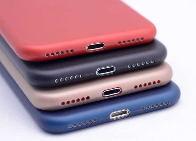 Apple iPhone SE 2022 Kılıf Zore 1.Kalite PP Silikon Lacivert