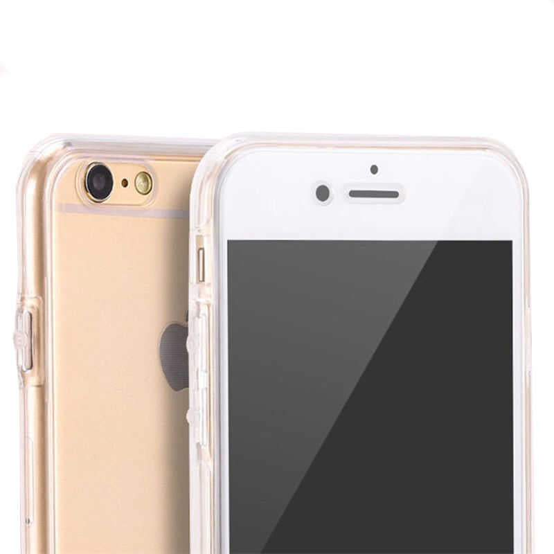 Apple iPhone SE 2022 Kılıf Zore Enjoy Kapak Renksiz