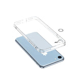 Apple iPhone SE 2022 Kılıf Zore Fizy Kapak Renksiz