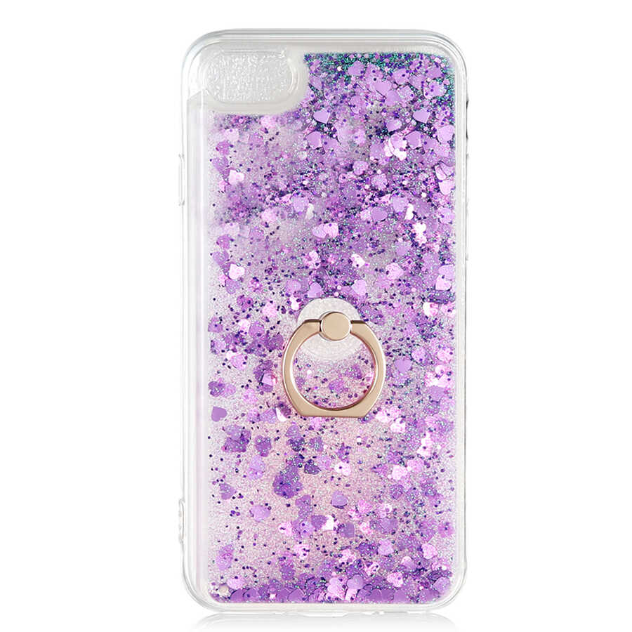 Apple iPhone SE 2022 Kılıf Zore Milce Kapak Mor
