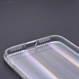 Apple iPhone SE 2022 Kılıf Zore Rainbow Kapak Renksiz