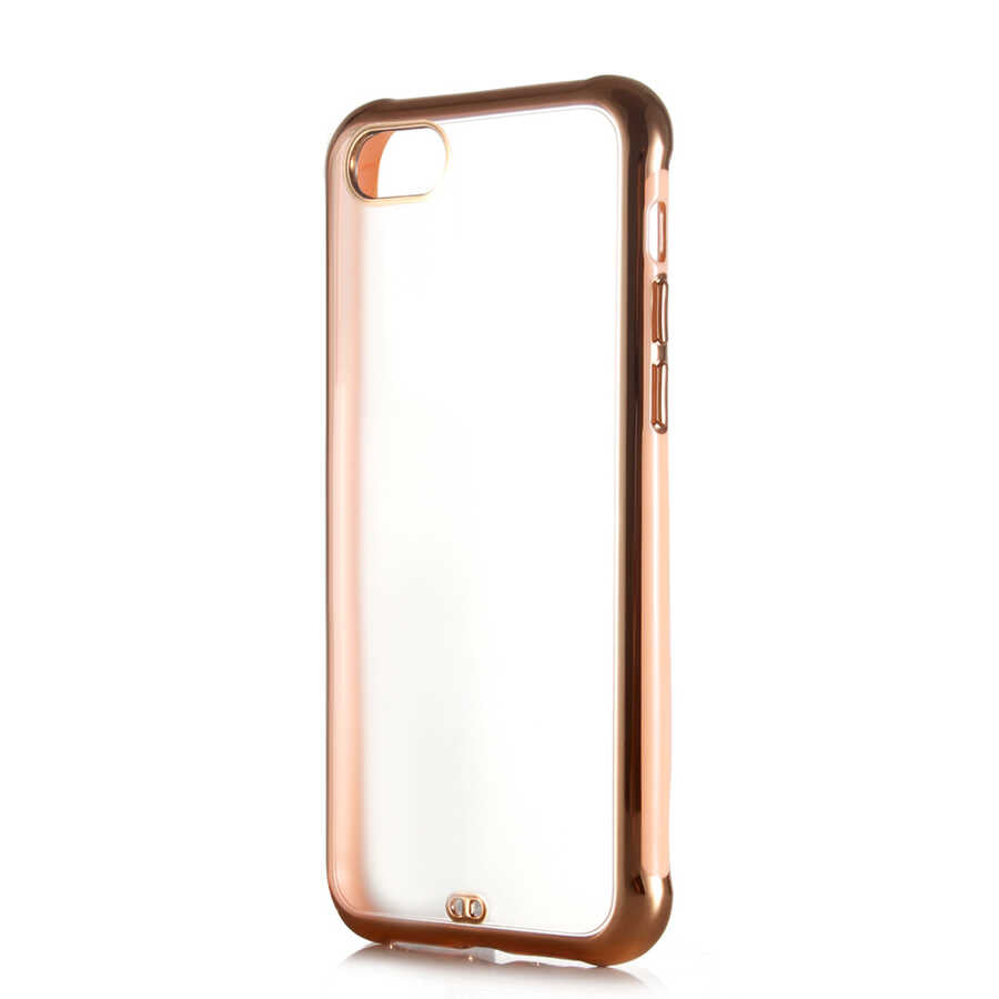 Apple iPhone SE 2022 Kılıf Zore Voit Kapak Pembe