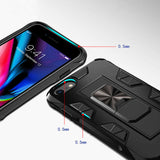 Apple iPhone SE 2022 Kılıf Zore Volve Kapak Gri