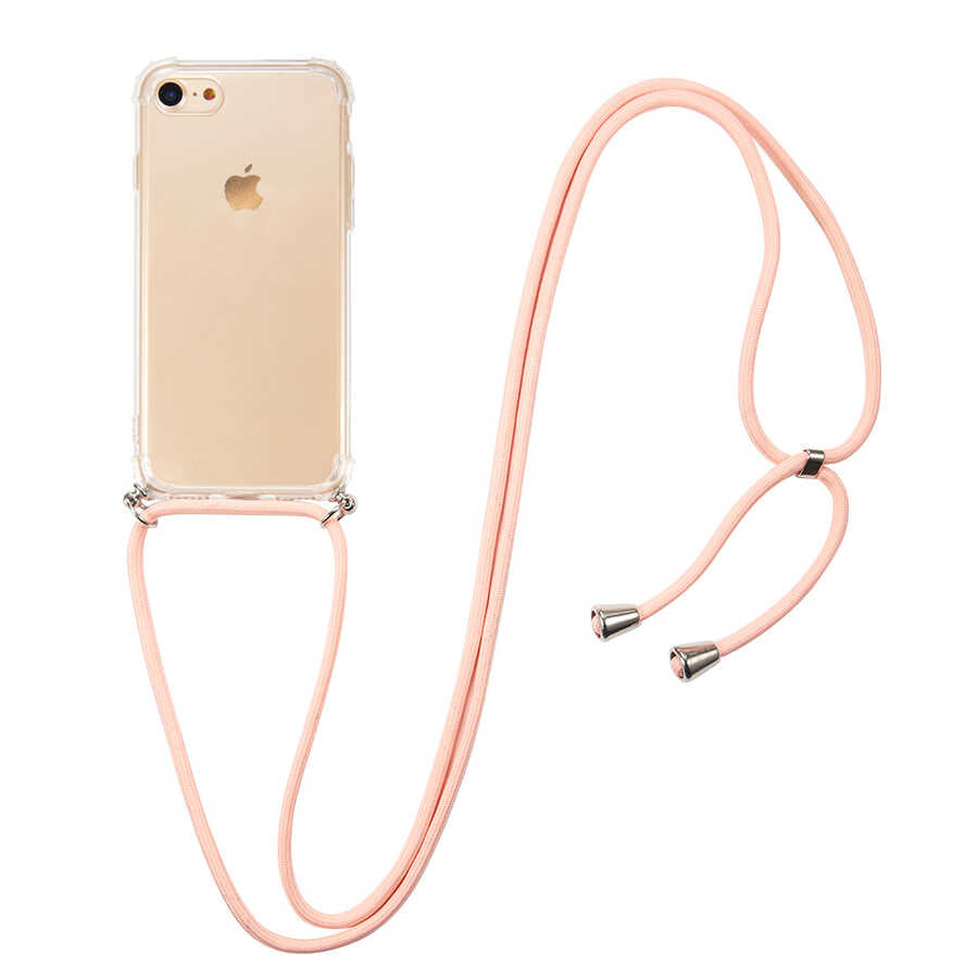 Apple iPhone SE 2022 Kılıf Zore X-Rop Kapak Renksiz