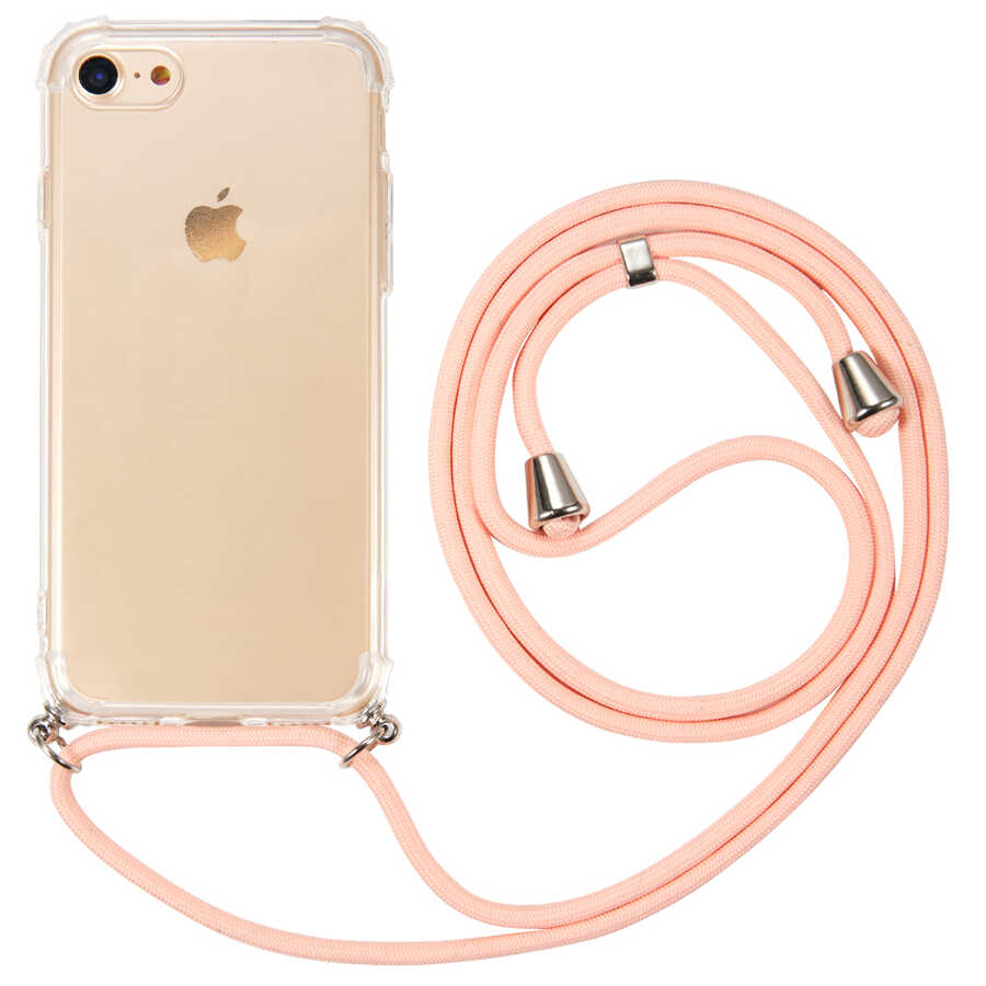 Apple iPhone SE 2022 Kılıf Zore X-Rop Kapak Renksiz