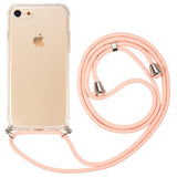 Apple iPhone SE 2022 Kılıf Zore X-Rop Kapak Renksiz