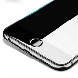 Apple iPhone SE 2022 Zore 3D Latte Cam Ekran Koruyucu Beyaz