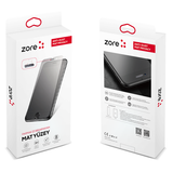 Apple iPhone SE 2022 Zore Anti-Dust Mat Privacy Temperli Ekran Koruyucu Siyah