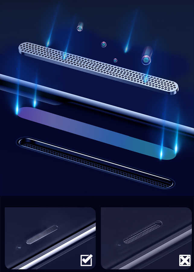 Apple iPhone SE 2022 Zore Anti-Dust Mat Privacy Temperli Ekran Koruyucu Siyah