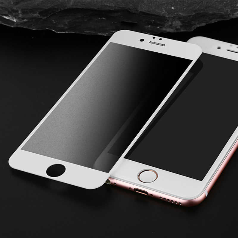 Apple iPhone SE 2022 Zore Anti-Dust Mat Privacy Temperli Ekran Koruyucu Siyah