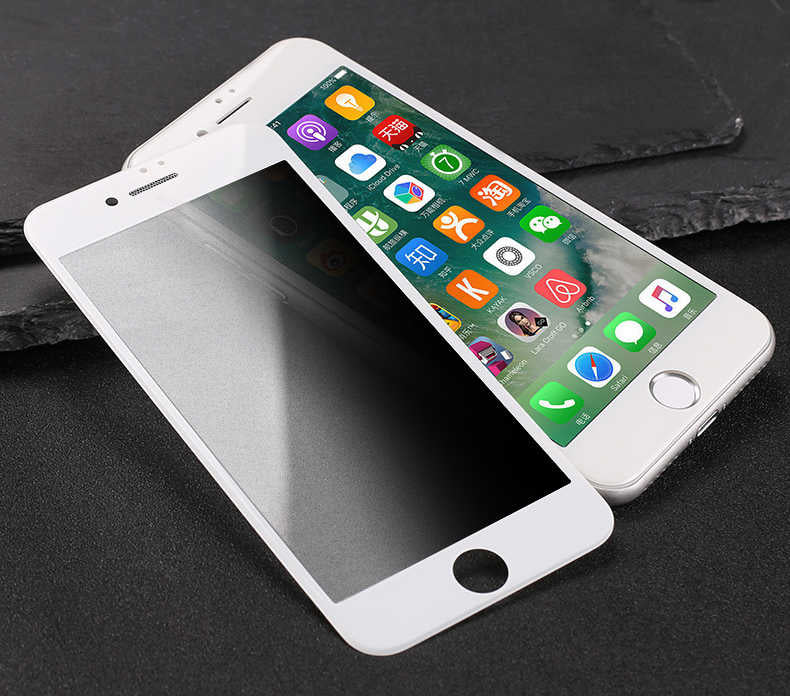 Apple iPhone SE 2022 Zore Anti-Dust Mat Privacy Temperli Ekran Koruyucu Siyah