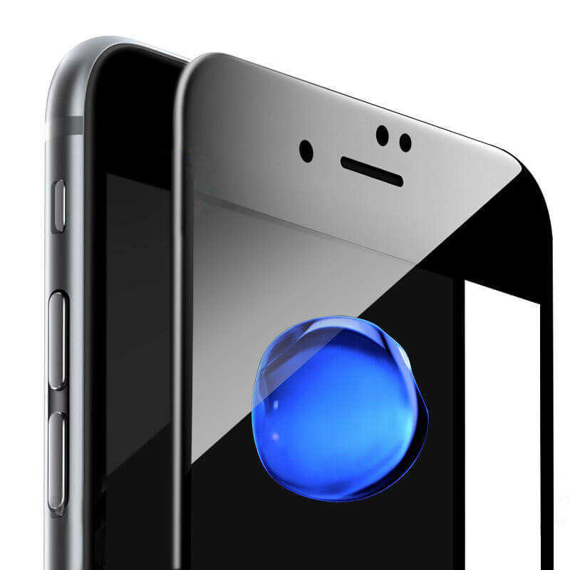 Apple iPhone SE 2022 Zore Eto Cam Ekran Koruyucu Beyaz