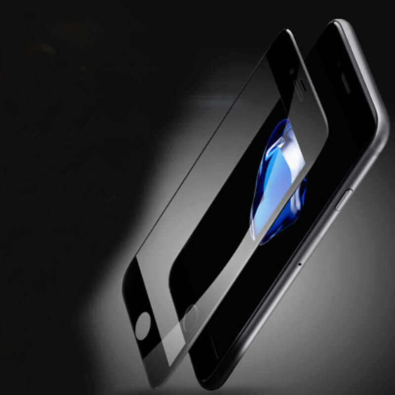 Apple iPhone SE 2022 Zore Eto Cam Ekran Koruyucu Beyaz