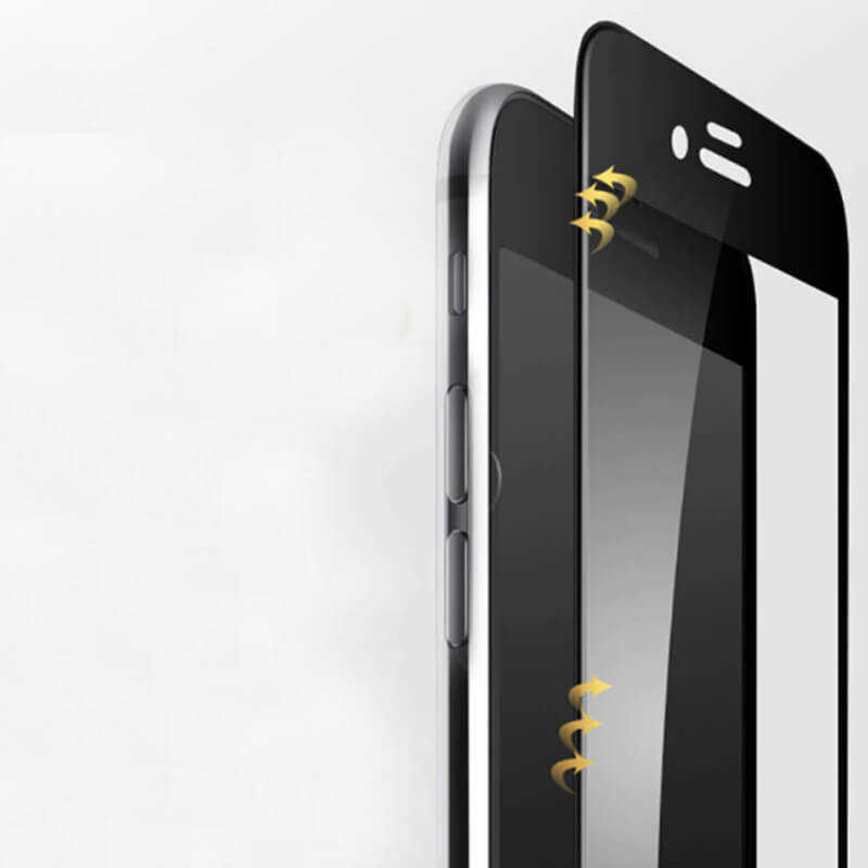 Apple iPhone SE 2022 Zore Eto Cam Ekran Koruyucu Beyaz