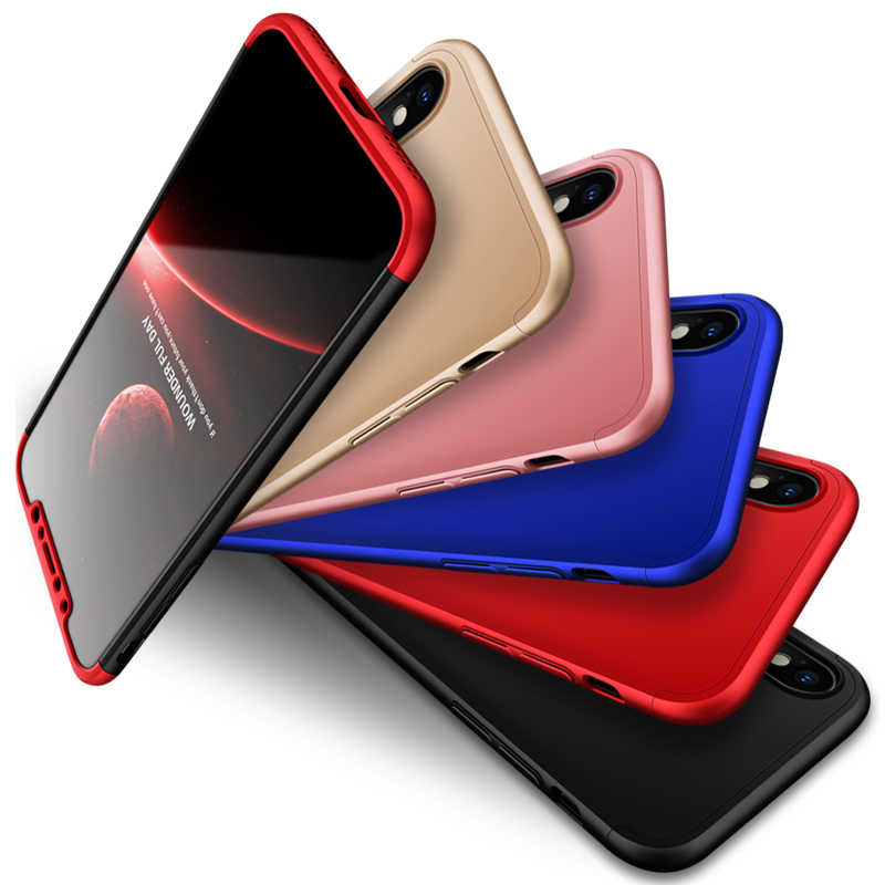 Apple iPhone X Kılıf Zore Ays Kapak Siyah