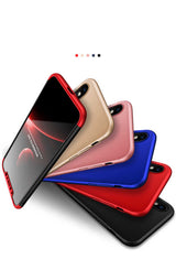 Apple iPhone X Kılıf Zore Ays Kapak Kırmızı