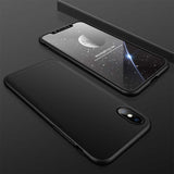 Apple iPhone X Kılıf Zore Ays Kapak Siyah-Kırmızı