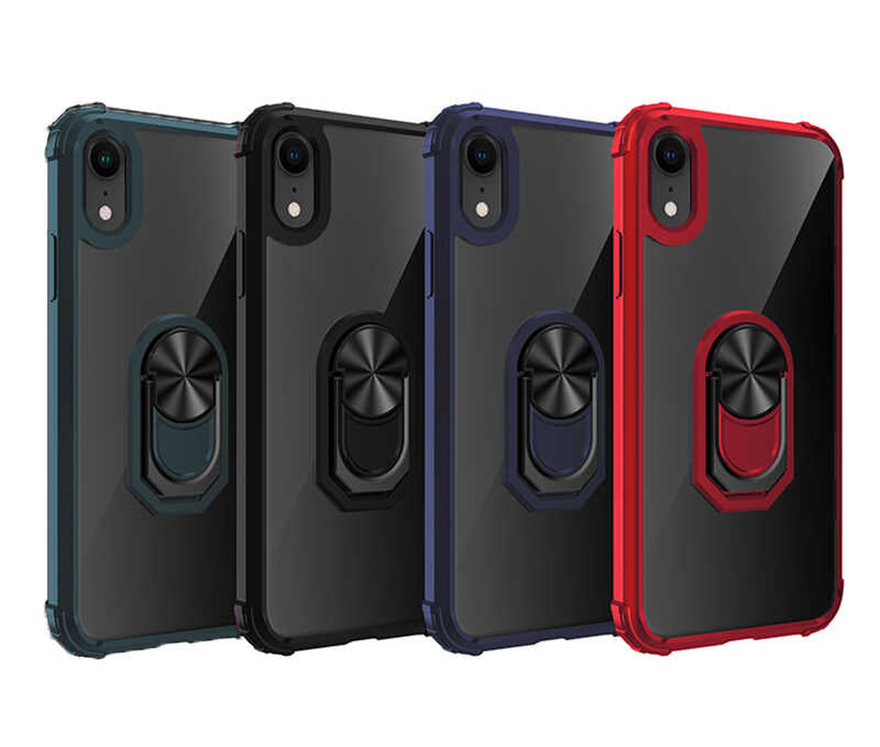 Apple iPhone XR 6.1 Kılıf Zore Mola Kapak Kırmızı